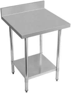 Stainless Steel Work Table With Rear